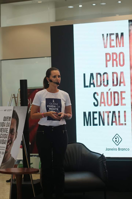 Ilustração editorial da campanha Janeiro Branco